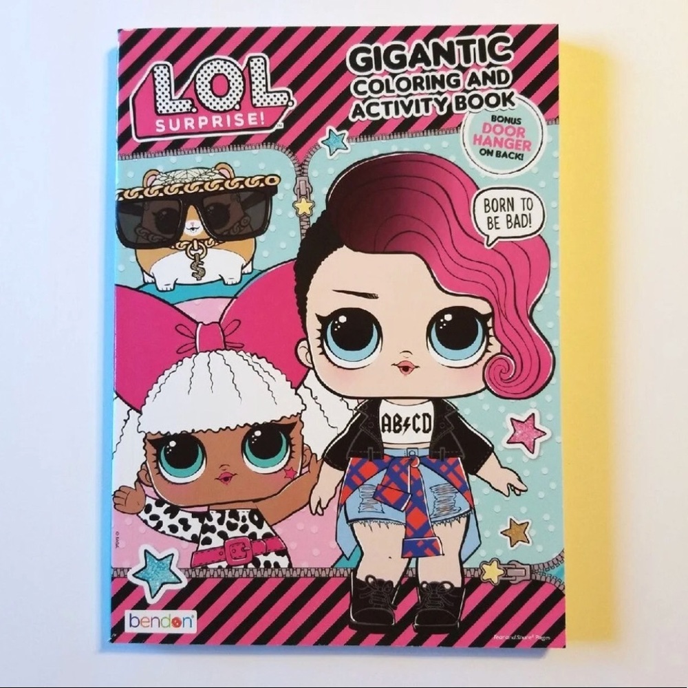 LOL SURPRISE DOLLS 96 PAGE COLORING BOOK